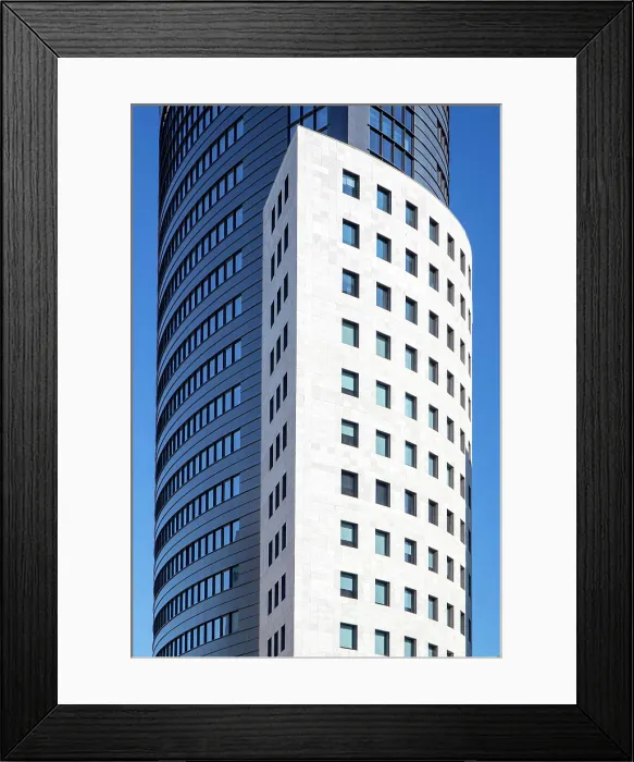 Framed Print : Modern apartment building, Valencia, Spain Framed Print : Modern apartment building, Valencia, Spain