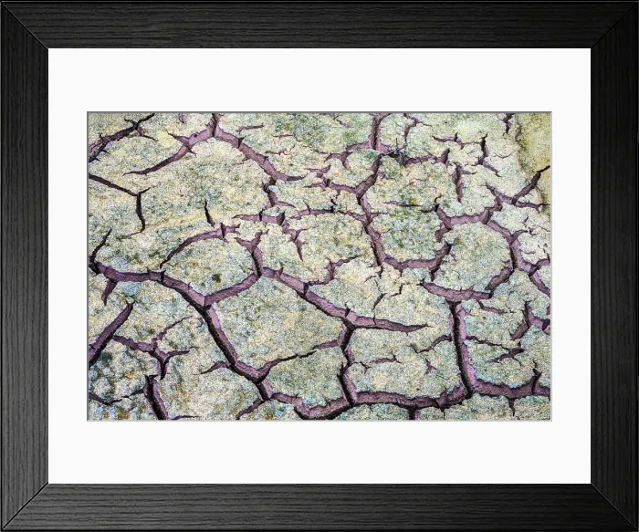 Framed Print : Cracked mud, George Town, Grand Cayman-, Cayman Islands Framed Print : Cracked mud, George Town, Grand Cayman-, Cayman Islands