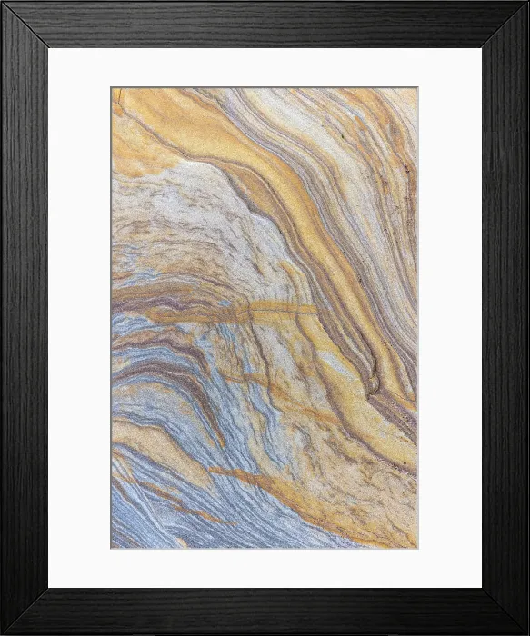Framed Print : Rock formation with colourful strata, Spittal Beach, near Berweick-upon-Tweed, Northumberland, England Framed Print : Rock formation with colourful strata, Spittal Beach, near Berweick-upon-Tweed, Northumberland, England