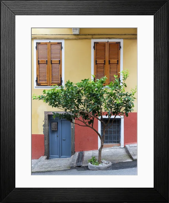 Framed Print : Street in the village of Manarola, Cinque Terre, La Spezia district, Liguria, Italy Framed Print : Street in the village of Manarola, Cinque Terre, La Spezia district, Liguria, Italy