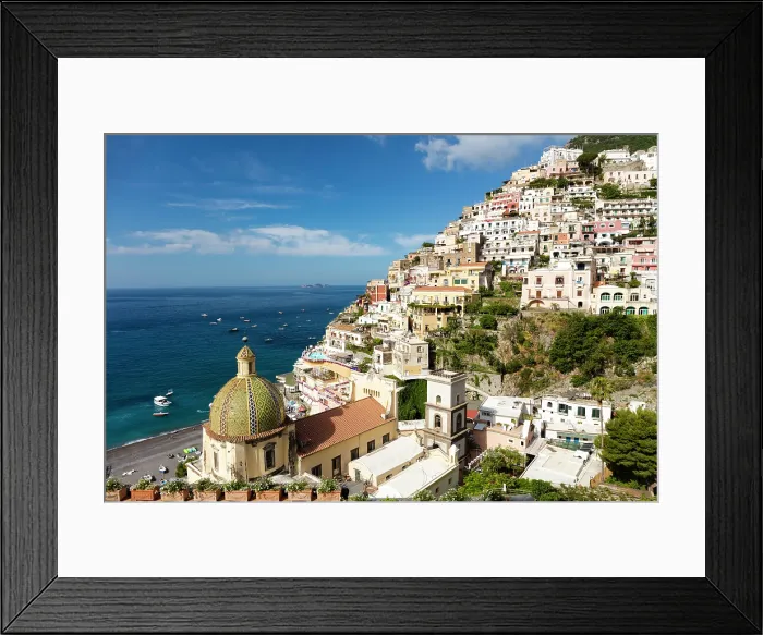 Framed Print : Positano, Amalfi Coast, Salerno Province, Campania, Italy Framed Print : Positano, Amalfi Coast, Salerno Province, Campania, Italy