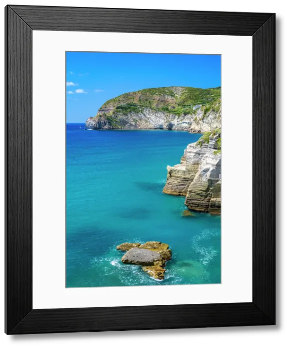 Framed Print : Europe, Italy, Campania. Ischia Island. the cliffs of Sant'Angelo Framed Print : Europe, Italy, Campania. Ischia Island. the cliffs of Sant'Angelo