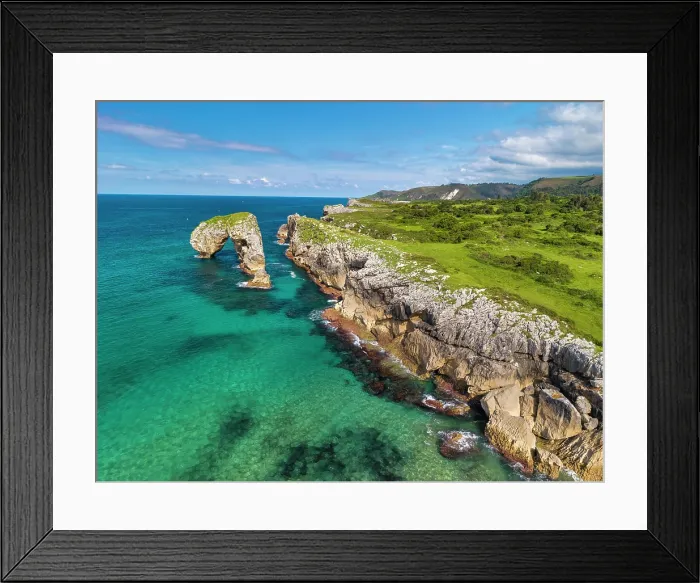 Framed Print : Castro de las Gaviotas, Asturias, Northern Spain Framed Print : Castro de las Gaviotas, Asturias, Northern Spain