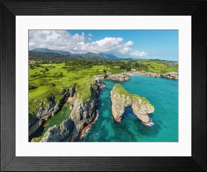 Framed Print : Castro de las Gaviotas, Asturias, Northern Spain Framed Print : Castro de las Gaviotas, Asturias, Northern Spain