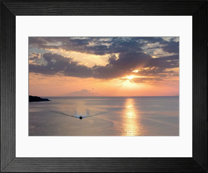Framed Print : Gulf of Naples at sunset, Sorrento, Amalfi Coast, Campania, Italy Framed Print : Gulf of Naples at sunset, Sorrento, Amalfi Coast, Campania, Italy