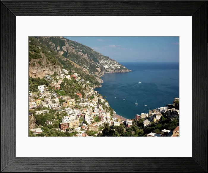 Framed Print : Positano, Amalfi Coast, Salerno Province, Campania, Italy Framed Print : Positano, Amalfi Coast, Salerno Province, Campania, Italy