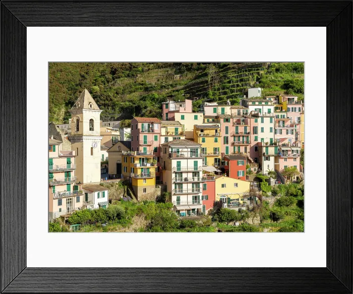 Framed Print : The village of Manarola, Cinque Terre, La Spezia district, Liguria, Italy Framed Print : The village of Manarola, Cinque Terre, La Spezia district, Liguria, Italy
