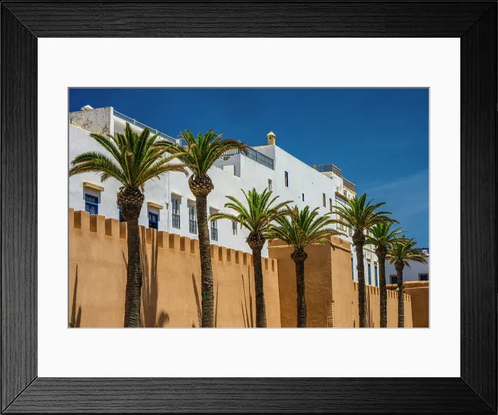 Framed Print : Medina buildings, Essaouira, Essaouira, Morocco Framed Print : Medina buildings, Essaouira, Essaouira, Morocco