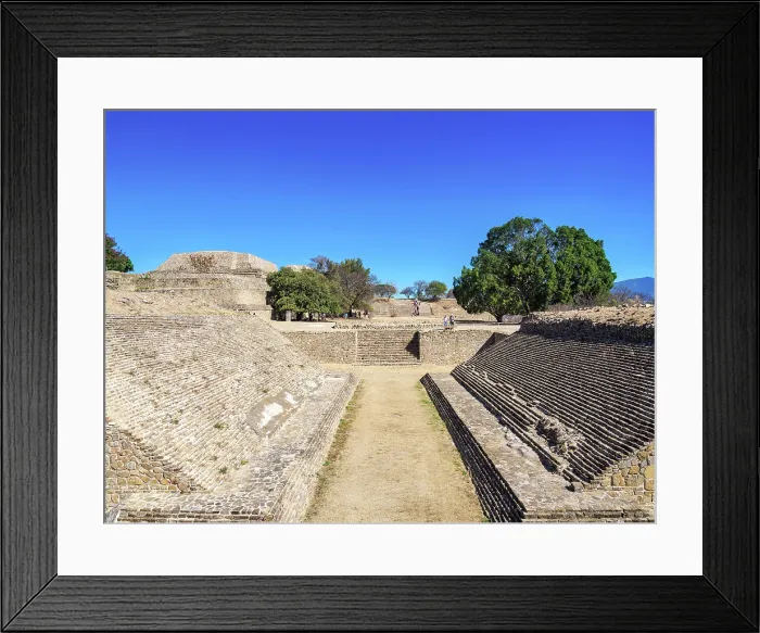 Framed Print : Ballcourt at Monte Alban Archaeological Site, Oaxaca State, Mexico Framed Print : Ballcourt at Monte Alban Archaeological Site, Oaxaca State, Mexico