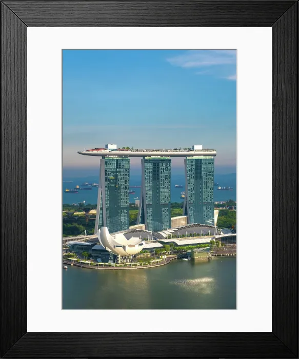 Framed Print : Marina Bay Sands Hotel, Singapore Framed Print : Marina Bay Sands Hotel, Singapore