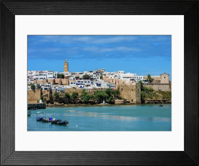 Framed Print : The Medina of Rabat, Rabat, Morocco Framed Print : The Medina of Rabat, Rabat, Morocco