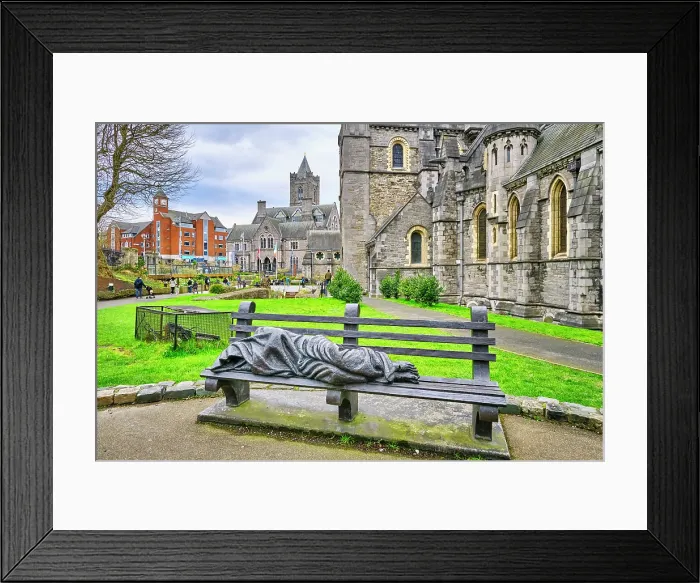 Framed Print : Christ Church Cathedral. Dublin, Republic of Ireland Framed Print : Christ Church Cathedral. Dublin, Republic of Ireland