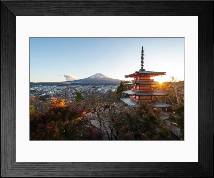 Framed Print : Chureito Pagoda and Mt Fuji, Fujiyoshida, Yamanashi Prefecture, Japan Framed Print : Chureito Pagoda and Mt Fuji, Fujiyoshida, Yamanashi Prefecture, Japan