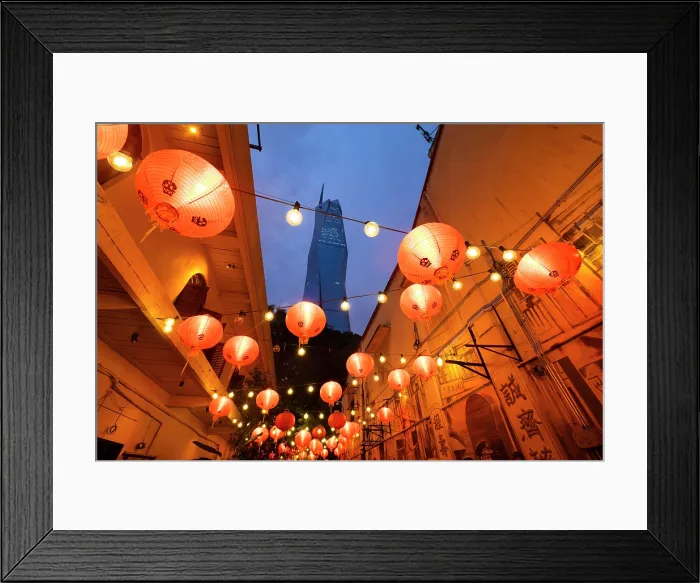 Framed Print : Merdeka 118 and China Town, Kuala Lumpur, Malaysia Framed Print : Merdeka 118 and China Town, Kuala Lumpur, Malaysia