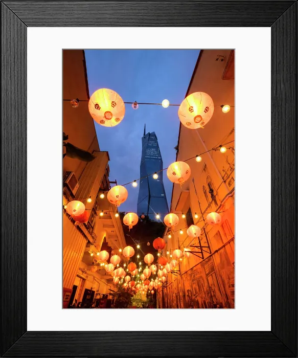 Framed Print : Merdeka 118 and China Town, Kuala Lumpur, Malaysia Framed Print : Merdeka 118 and China Town, Kuala Lumpur, Malaysia