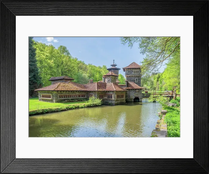 Framed Print : Château de Turelbaach near Mertzig, canton Diekirch, Luxemburg Framed Print : Château de Turelbaach near Mertzig, canton Diekirch, Luxemburg