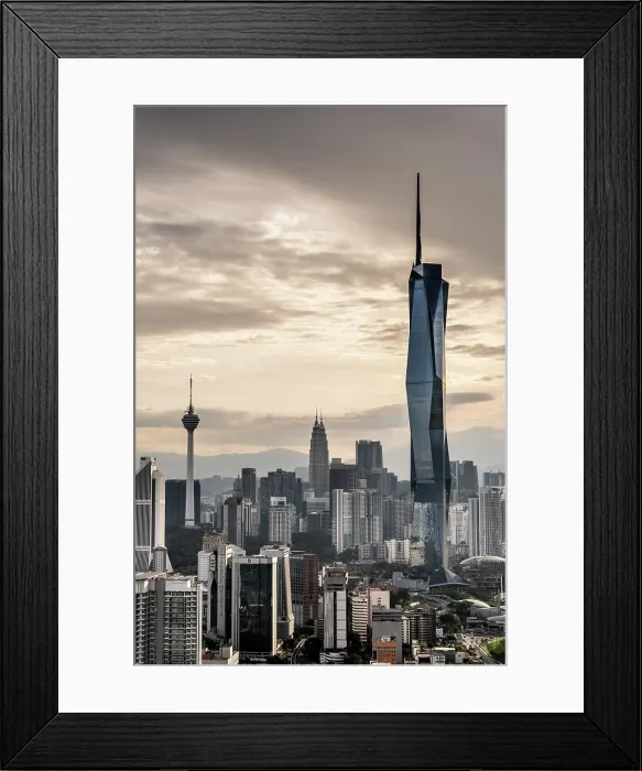 Framed Print : Merdeka 118, Kuala Lumpur, Malaysia Framed Print : Merdeka 118, Kuala Lumpur, Malaysia