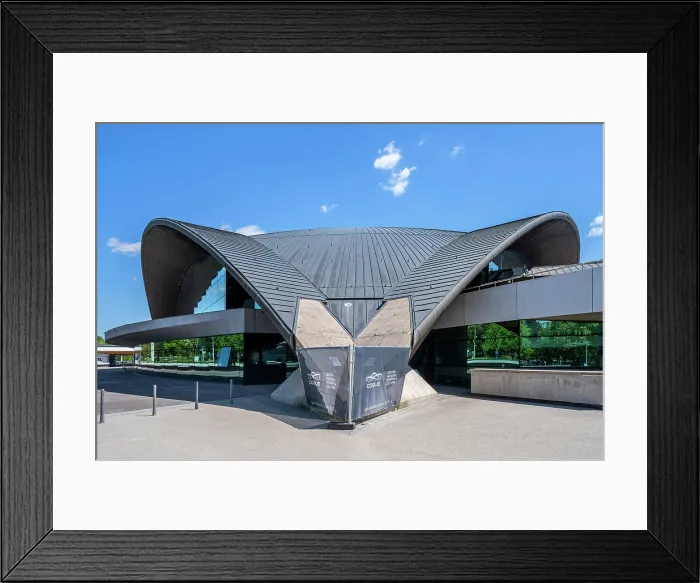 Framed Print : National Sport and culture arena coque, Kirchberg, Luxembourg Framed Print : National Sport and culture arena coque, Kirchberg, Luxembourg