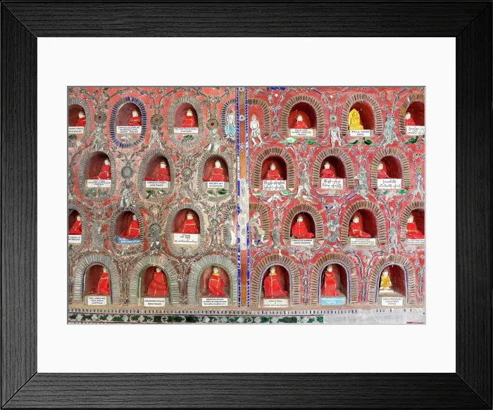 Framed Print : Buddha effigies, Shwe Yan Pyay Monastery, Inle Lake, Nyaung-Shwe, Shan State, Myanmar (Burma), Asia Framed Print : Buddha effigies, Shwe Yan Pyay Monastery, Inle Lake, Nyaung-Shwe, Shan State, Myanmar (Burma), Asia
