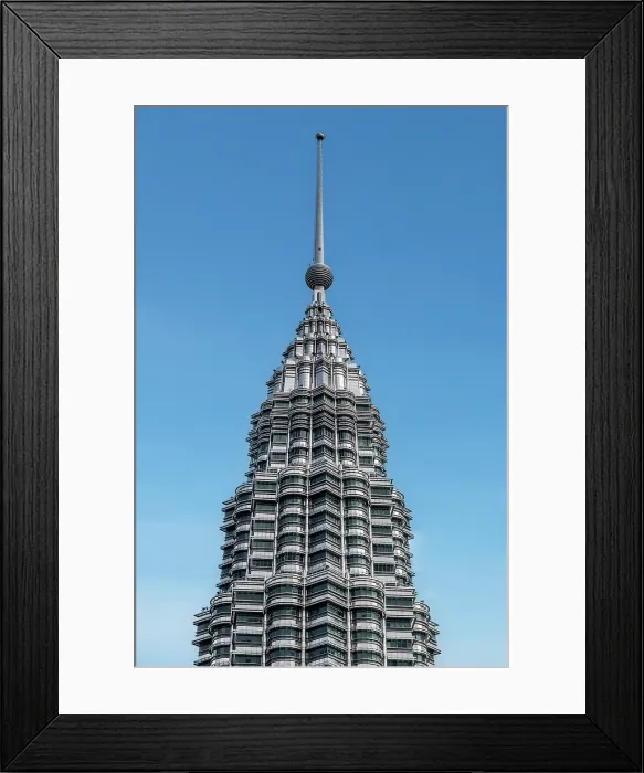 Framed Print : Petronas Towers, Kuala Lumpur, Malaysia