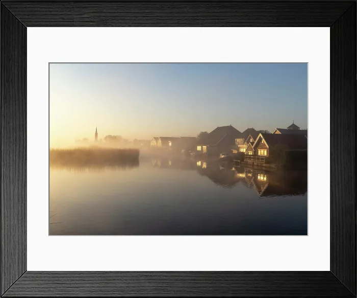Framed Print : Schermerhorn at dawn, North Holland, Netherlands Framed Print : Schermerhorn at dawn, North Holland, Netherlands