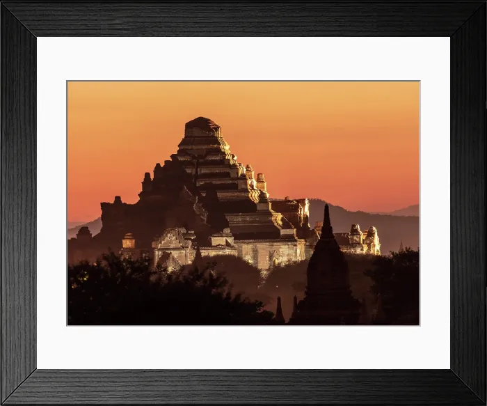 Framed Print : Floodlit temple at dusk, Bagan (UNESCO World Heritage Site), Mandalay region, Myanmar (Burma), Asia Framed Print : Floodlit temple at dusk, Bagan (UNESCO World Heritage Site), Mandalay region, Myanmar (Burma), Asia