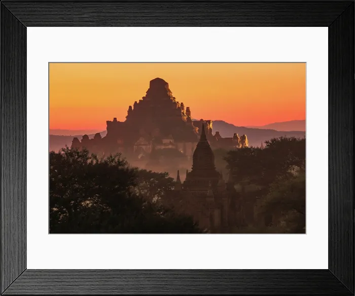 Framed Print : Pagodas and temples at sunset, Bagan (UNESCO World Heritage Site), Mandalay region, Myanmar (Burma), Asia Framed Print : Pagodas and temples at sunset, Bagan (UNESCO World Heritage Site), Mandalay region, Myanmar (Burma), Asia
