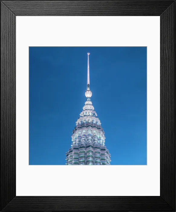 Framed Print : Petronas Towers, Kuala Lumpur, Malaysia
