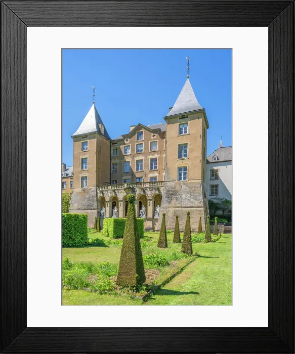 Framed Print : Ansembourg Castle in the Valley of the 7 Castles, Helperknapp, Canton of Mersch, Luxembourg Framed Print : Ansembourg Castle in the Valley of the 7 Castles, Helperknapp, Canton of Mersch, Luxembourg