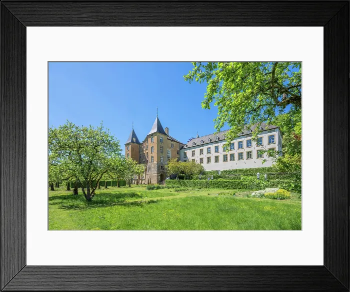 Framed Print : Ansembourg Castle in the Valley of the 7 Castles, Helperknapp, Canton of Mersch, Luxembourg Framed Print : Ansembourg Castle in the Valley of the 7 Castles, Helperknapp, Canton of Mersch, Luxembourg