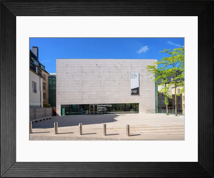 Framed Print : National museum for history and art, Luxembourg Framed Print : National museum for history and art, Luxembourg