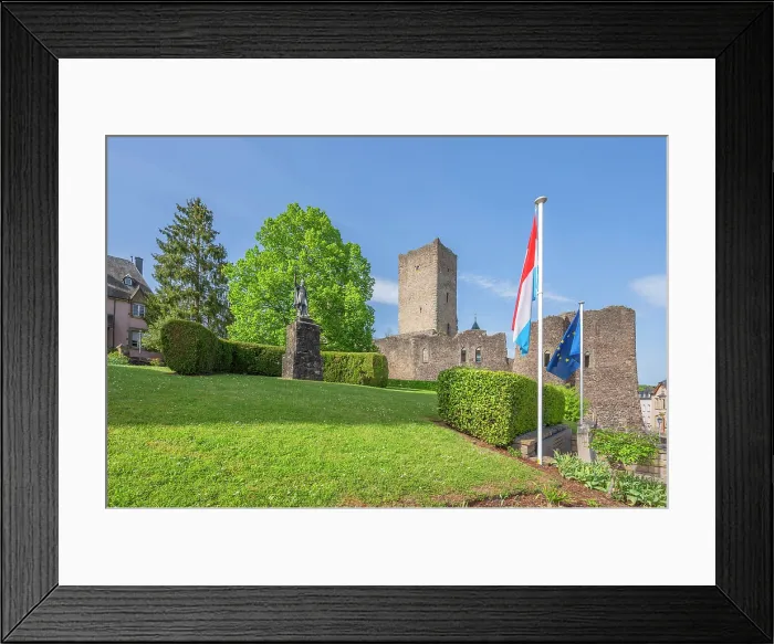 Framed Print : Useldange Castle, Useldange, Canton of Redingen, Luxembourg Framed Print : Useldange Castle, Useldange, Canton of Redingen, Luxembourg