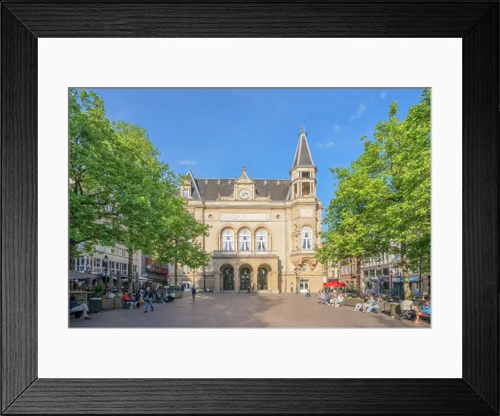 Framed Print : Place d'armes, Luxembourg Framed Print : Place d'armes, Luxembourg