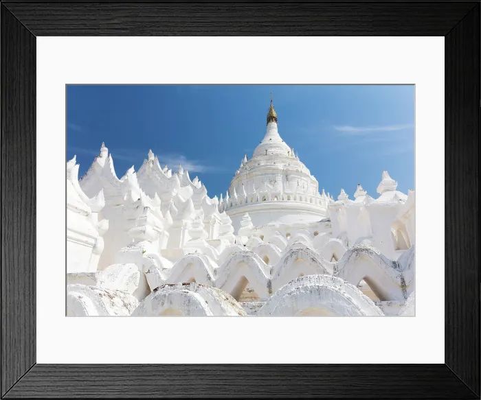 Framed Print : Hsinbyume Pagoda, Mingun, Sagaing Region, Myanmar (Burma), Asia Framed Print : Hsinbyume Pagoda, Mingun, Sagaing Region, Myanmar (Burma), Asia