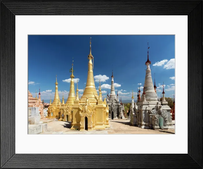 Framed Print : Restored pagodas at Indein village, Taunggyi, near Inle Lake, Shan State, Myanmar (Burma), Asia Framed Print : Restored pagodas at Indein village, Taunggyi, near Inle Lake, Shan State, Myanmar (Burma), Asia