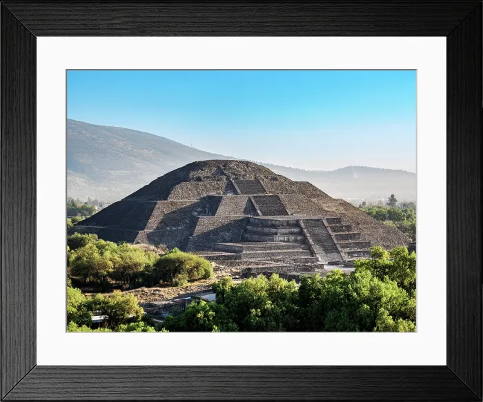 Framed Print : Pyramid of the Moon, aerial view, Teotihuacan, Mexico State, Mexico Framed Print : Pyramid of the Moon, aerial view, Teotihuacan, Mexico State, Mexico