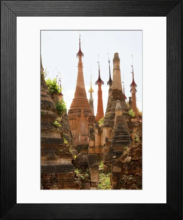 Framed Print : Ancient pagodas at Indein village, Taunggyi, near Inle Lake, Shan State, Myanmar (Burma), Asia Framed Print : Ancient pagodas at Indein village, Taunggyi, near Inle Lake, Shan State, Myanmar (Burma), Asia