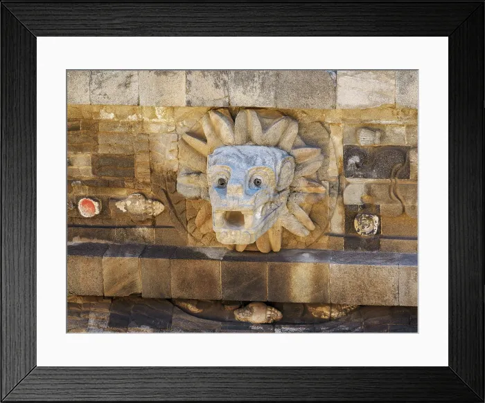 Framed Print : Temple of the Feathered Serpent, detailed view, The Citadel, Teotihuacan, Mexico State, Mexico Framed Print : Temple of the Feathered Serpent, detailed view, The Citadel, Teotihuacan, Mexico State, Mexico