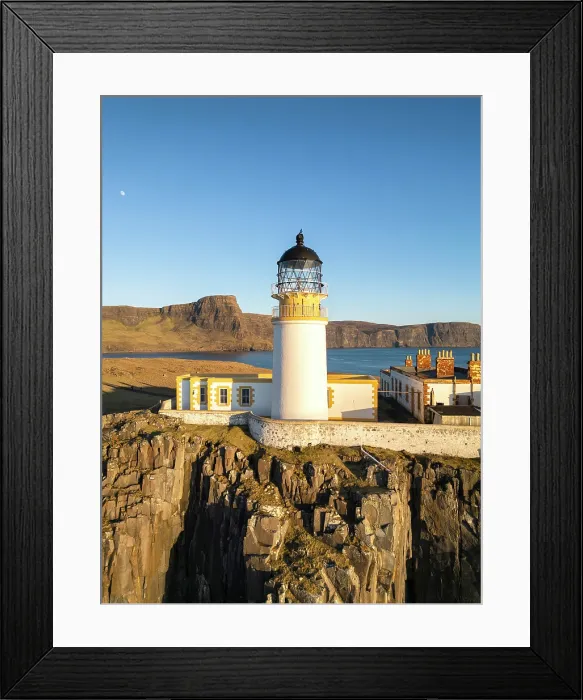 Framed Print : Neist Point Lighthouse, Neist Point, Duirnish Peninsula, Isle of Skye, Scotland, UK, February 2025 Framed Print : Neist Point Lighthouse, Neist Point, Duirnish Peninsula, Isle of Skye, Scotland, UK, February 2025