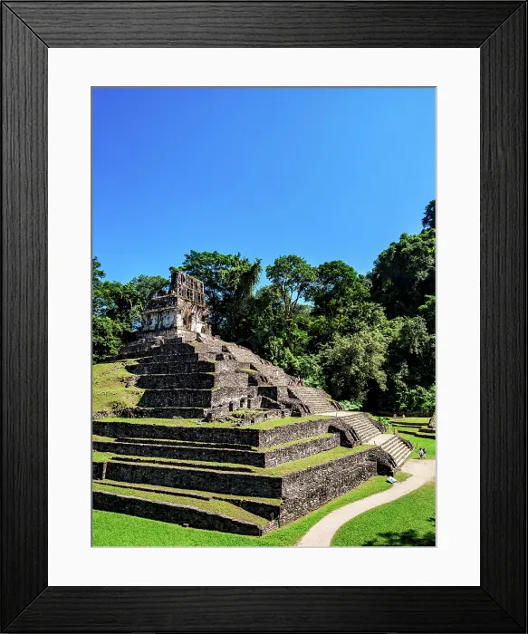 Framed Print : Temple of the Cross, Palenque Archaeological Site, Palenque, Chiapas State, Mexico Framed Print : Temple of the Cross, Palenque Archaeological Site, Palenque, Chiapas State, Mexico