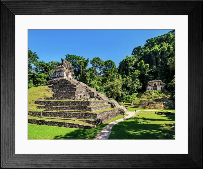 Framed Print : Temple of the Cross, Palenque Archaeological Site, Palenque, Chiapas State, Mexico Framed Print : Temple of the Cross, Palenque Archaeological Site, Palenque, Chiapas State, Mexico