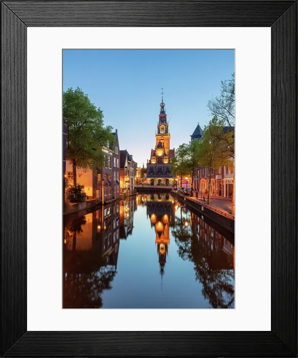 Framed Print : Waag building, Alkmaar Cheese market, North Holland, Netherlands Framed Print : Waag building, Alkmaar Cheese market, North Holland, Netherlands