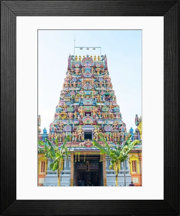 Framed Print : The Gopuram (entrance tower), Sri Kandaswamy Temple, Brickfields, Kuala Lumpur, Malaysia Framed Print : The Gopuram (entrance tower), Sri Kandaswamy Temple, Brickfields, Kuala Lumpur, Malaysia