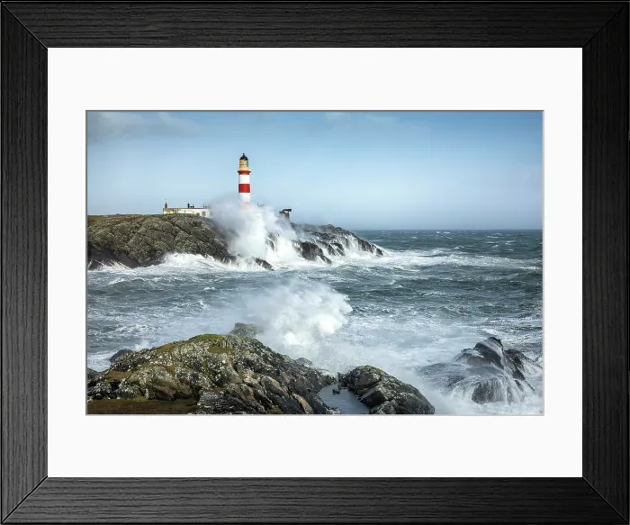 Framed Print : Waves breaking around Eilean Glas Lighthouse, Scalpay, Isle of Harris, Outer Hebrides, Scotland, UK, February 2025 Framed Print : Waves breaking around Eilean Glas Lighthouse, Scalpay, Isle of Harris, Outer Hebrides, Scotland, UK, February 2025