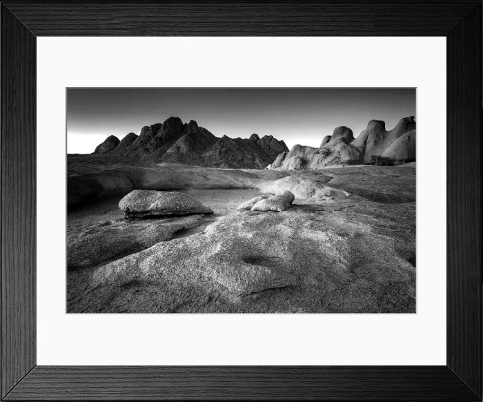 Framed Print : Infrared view of ancient granite rocks, Spitzkoppe, Namib Desert, Namibia, Africa Framed Print : Infrared view of ancient granite rocks, Spitzkoppe, Namib Desert, Namibia, Africa