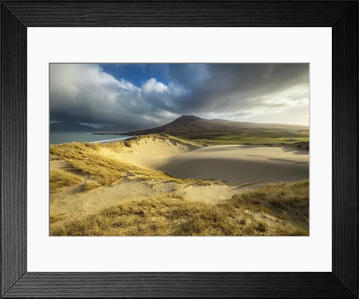 Framed Print : Sand dunes at Luskentyre, Isle of Harris, Outer Hebrides, Scotland, UK, February 2025 Framed Print : Sand dunes at Luskentyre, Isle of Harris, Outer Hebrides, Scotland, UK, February 2025