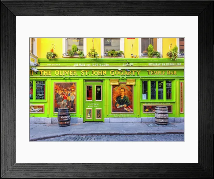 Framed Print : The Oliver St. John Gogarty, Temple Bar, Dublin, Ireland Framed Print : The Oliver St. John Gogarty, Temple Bar, Dublin, Ireland