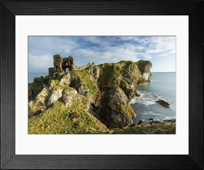 Framed Print : Kinbane Caste and headland on the Causeway Coast, County Antrim, Northern Ireland. Spring (March) 2024 Framed Print : Kinbane Caste and headland on the Causeway Coast, County Antrim, Northern Ireland. Spring (March) 2024
