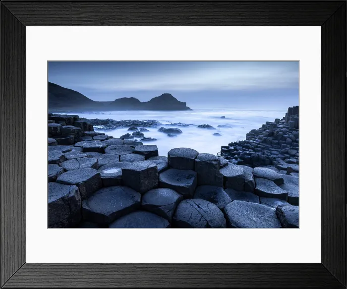 Framed Print : Twilight over the Giant's Causeway on County Antrim's Causeway Coastal Route, Northern Ireland. Spring (March) 2024 Framed Print : Twilight over the Giant's Causeway on County Antrim's Causeway Coastal Route, Northern Ireland. Spring (March) 2024