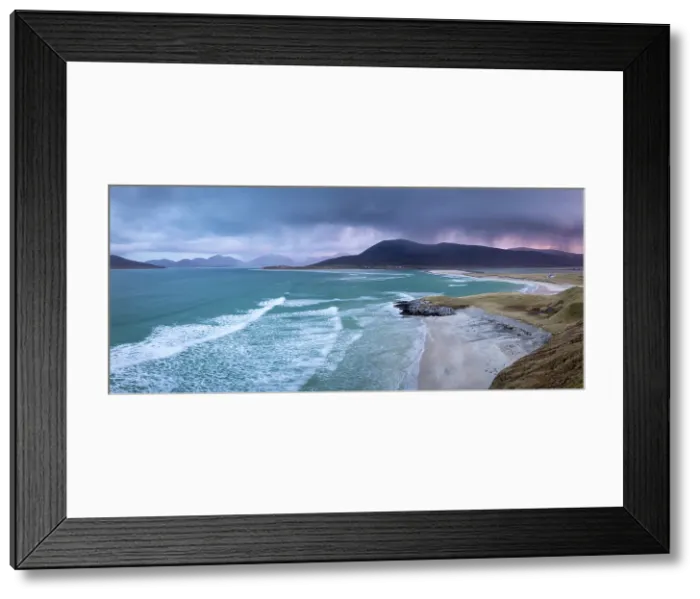 Framed Print : Luskentyre (Traigh Losgaintir) at dawn, Isle of Harris, Outer Hebrides, Scotland, UK, February 2025 Framed Print : Luskentyre (Traigh Losgaintir) at dawn, Isle of Harris, Outer Hebrides, Scotland, UK, February 2025